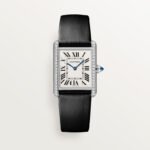 Cartier Tank Must de Cartier watch, White Gold, Diamonds, Large Model