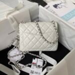 Chanel Classic Flag Bag Pearl Crush Mini Square - Bag - Image 3