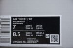 Kaws x Nike Air Force 1 07 Mid White Blue Black CW230 - Shoes - Image 14