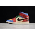 Air Jordan 1 Mid Blue The Great CU280 - Shoes