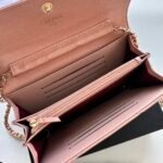 Chanel Chain Shoulder Crossbody Small Bag - Pink Bag - Image 9