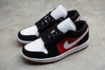 Jordan 1 Low Black White Gym Red (W) DC077 - Shoes - Image 9
