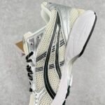 Asics Athletic Casual Breathable Professional Running Shoes - Silver White - Image 7
