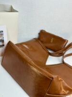Saint Laurent Oversized Tote Bag - Brown Bag - Image 2