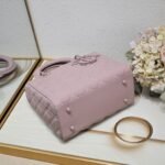 Dior Medium Lady Dior Bag Purple Ultramatte Calfskin - Bag - Image 6