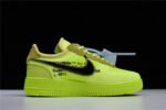 NIKE X OFF WHITE Air Force 1 Low Volt Sneakers - Green - Shoes - Image 16