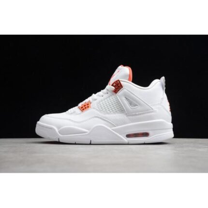Air Jordan 4 Retro Pure Money Orange Metallic CT852 - Shoes