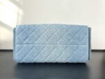 CHANEL 25 Small Handbag Washed Denim & Gold-Tone Metal denim - Bag - Image 7