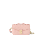 Louis Vuitton Pochette Métis East West Embossed Soft Grain Cowhide - Pink