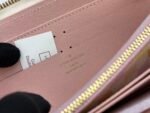 Louis Vuitton LV Damiericious Zippie Wallet Damier Canvas Wallet-Pink Plaid Wallet - Image 9
