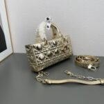 Dior D-Joy Bag Gold - Bag - Image 2
