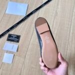 Chanel Ballet flats Calfskin & Grosgrain Black - Shoes - Image 4