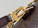 Louis Vuitton Empreinte Monogram Leather Chocolate Mini Bumbag - Bag - Image 6