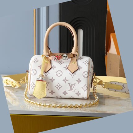 Louis Vuitton Speedy 18 White Style - Bag
