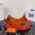 Prada Re-Edition 2005 Saffiano Leather Bag - Orange - Image 2