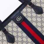 Gucci Ophidia medium tote bag Blue- Bag - Image 12