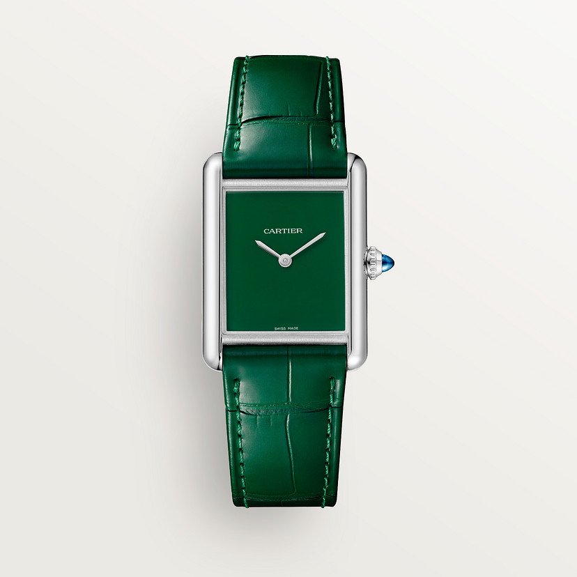 0A1B4174-0542-8DA7-D839-87DD25C83C2F Cartier Tank Must De Cartier watch, White Gold, Large Model - Image 1