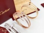 Cartier Juste un Clou bracelet, double, half-paved - Image 4