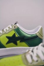 A BATHING APE® Bape Sta Low M1 'Color Camo Combo - Olive Drab' - Shoes - Image 4