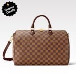 Louis Vuitton Speedy Bandoulière 35 Damier Ebene Women Handbag - Bag