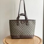 Gucci Ophidia Large Tote Bag -  Gray Bag