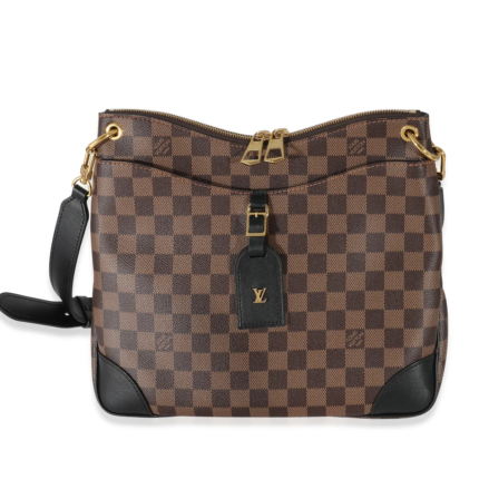 Louis Vuitton Damier Ebene Odeon Bag - Black