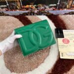 [TOP] Dolce & Gabbana Cowhide Crossbody Bag - Green Bag - Image 6
