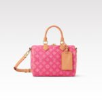 Louis Vuitton Speedy Bandouliere 25 Monogram Origine Rose Ruban - Bag