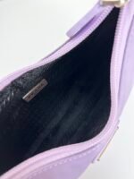 Prada Hobo Medieval Moon Bag - Purple Bag - Image 9