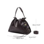 Songmont Medium Gather Bag Set - Ebony (Contrast Tone) - Image 5