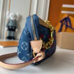 Louis Vuitton x Murakami LV x TM Pochette Denim Accessoires Bag - Image 8
