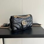 Gucci GG Marmont matelassé leather super small bag - Image 2
