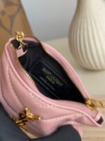 Saint Laurent Ball-Patterned Cowhide Wallet -Pink Wallet - Image 9