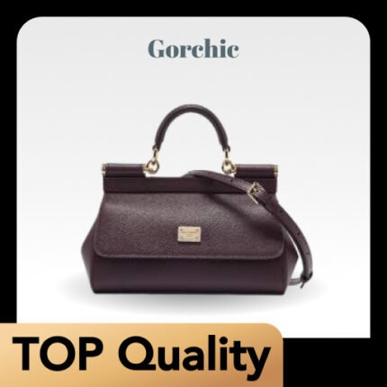[TOP] Dolce & Gabbana Sicily Handbag - Coffee Bag