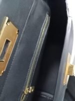 Hermes 2424 Gold Hardware Black Alligator - Bag - Image 6