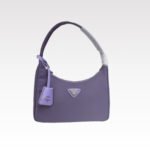 Prada Hobo Medieval Moon Bag - Purple Bag - Image 10
