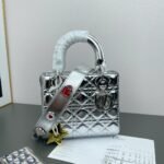 Dior Small Lady Dior Bag Cannage Calfskin - Bag - Image 2