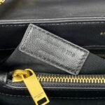 SAINT LAURENT Loulou medium quilted leather shoulder bag black - Bag - Image 12