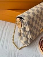 [TOP]Louis Vuitton  Damier Azur Favorite MM - White - Image 7