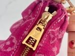 Louis Vuitton Pochette Valley Fuchsia Denim - Bag - Image 10