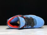 Travis Scott x Air Jordan 4 Houston Oilers University Blue 30849 - Shoes - Image 4