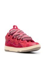 Lanvin LEATHER CURB SNEAKERS - Shoes - Image 3