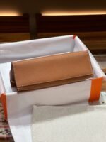 Hermes Kelly Mini 1st Kelly Pochette Generation Epsom Palm Leather-Golden Brown - Image 7