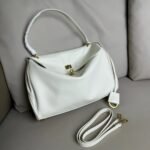 BALENCIAGA Rodeo leather shoulder bag in green and aged-golden hardware Multiple Size - Bag - Image 12