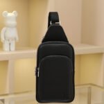 Louis Vuitton Avenue Slingbag NM Leather Bag for Men Black Bag