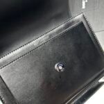 Saint Laurent  YSL Sunset medium leather cross-body bag Black Sliver - Bag - Image 9