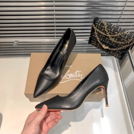 Christian Louboutin Kate Nappa Leather Black-Shoes