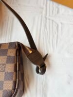 [TOP]Louis Vuitton Damier Azur Pochette Accessoires Shoulder Bag - Black - Image 9