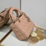 Dior Small Lady Dior Bag Blush Ultramatte Calfskin - Bag