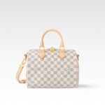 Louis Vuitton Speedy Bandoulière 25 Damier Azur Canvas Women Handbag - Bag - Image 2
